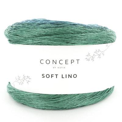 Soft Lino # 601 Green/Blue