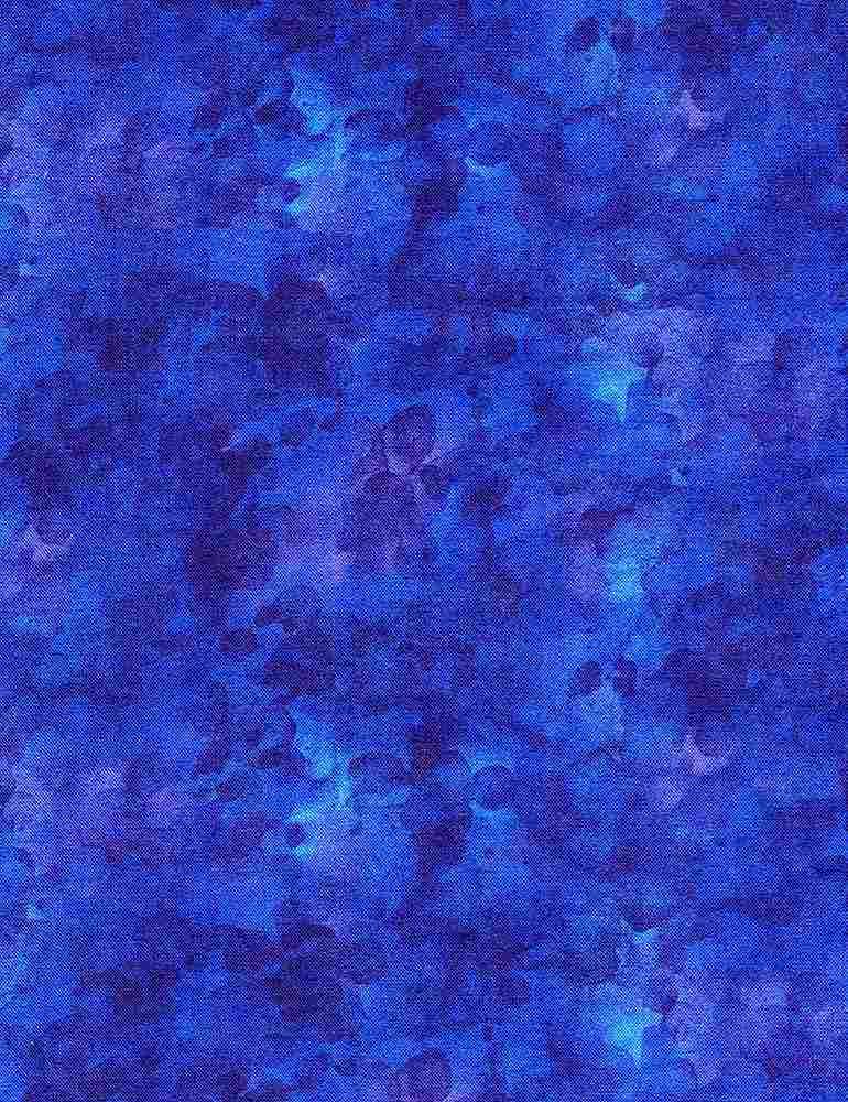 Solid-ish Watercolor Texture Royal 108" Wide