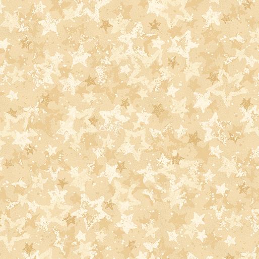 Benartex - Star of Wonder - Star of Light - Heavenly Star - Cream