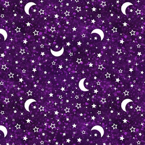 Hallowishes- Moons & Stars Purple