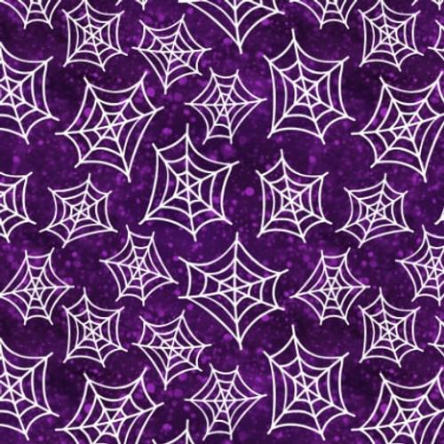Hallowishes- Spider Webs Purple