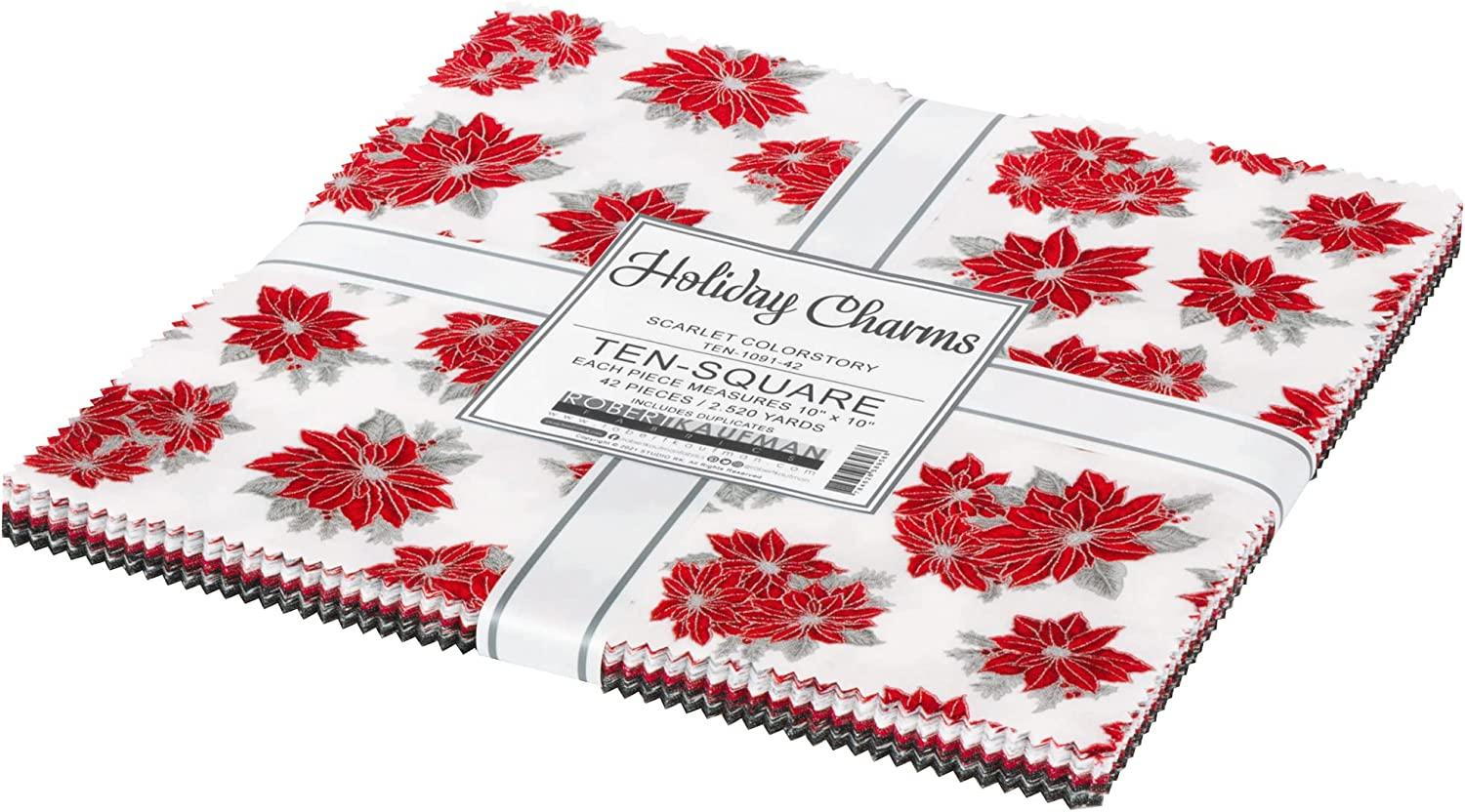 Holiday Charms, 42, 10 x 10 inch Squares