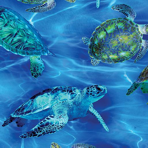 Oceana 108" Wide- Sea Turtle Haven