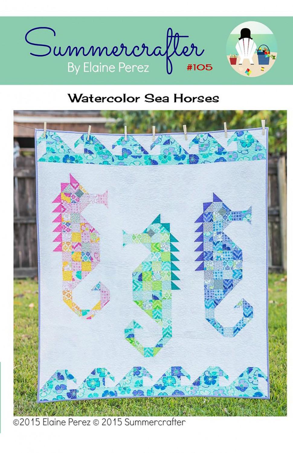 Sea Horse Pattern Summercrafter by Elaine Perez