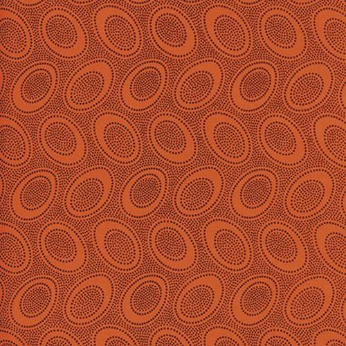 Aboriginal Dot- Orange