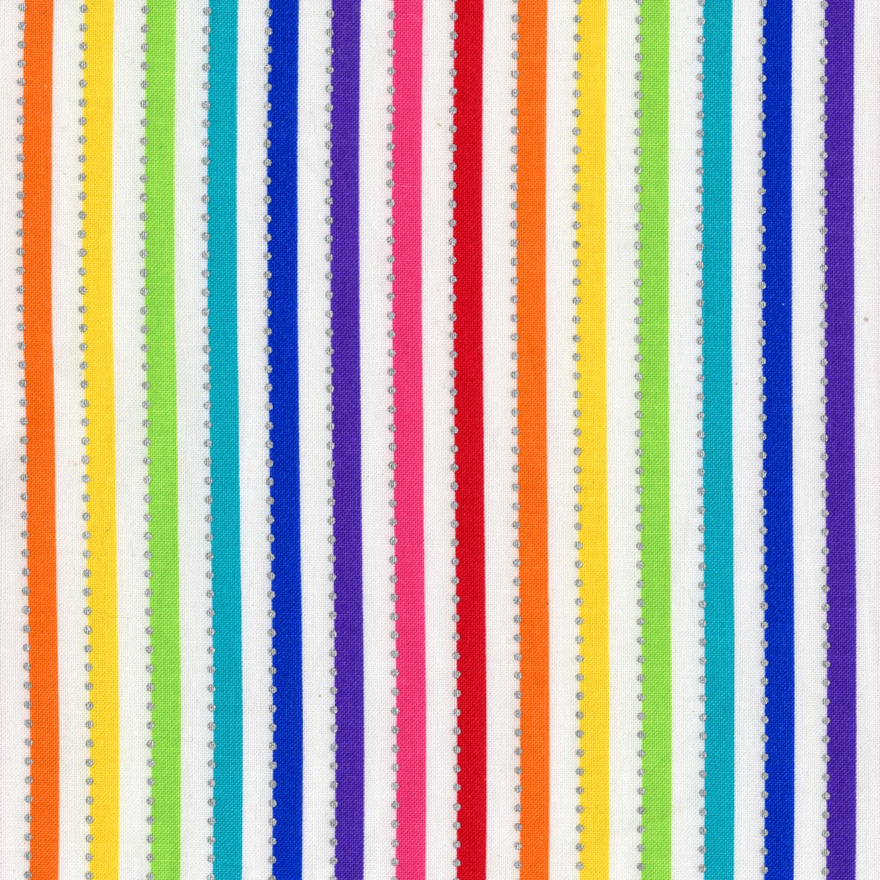 Anthology - Jacqueline de Jonge - BC Stripes - BC28Q-14 - White Rainbow