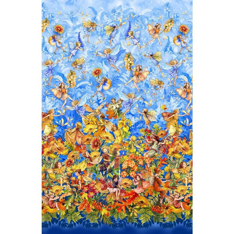 Autumn Fairy Border - Bluebell  Flower Fairies