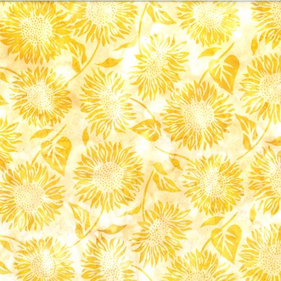 Bali Batik- Sunflower Yellow
