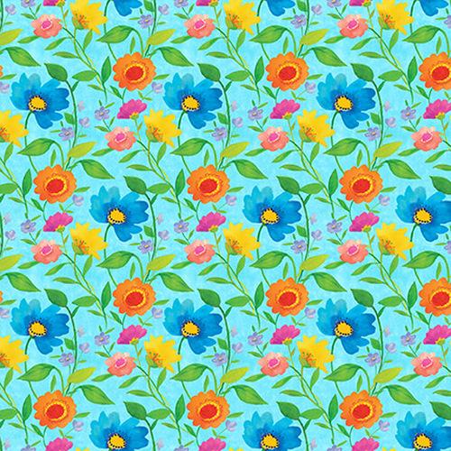 Bloom Bouquet Small Floral Blue