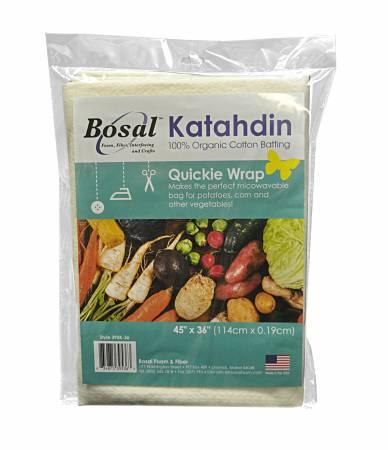 Bosal-Katahdin 100% Organic Cotton Batton Batting-Quicke Wrap