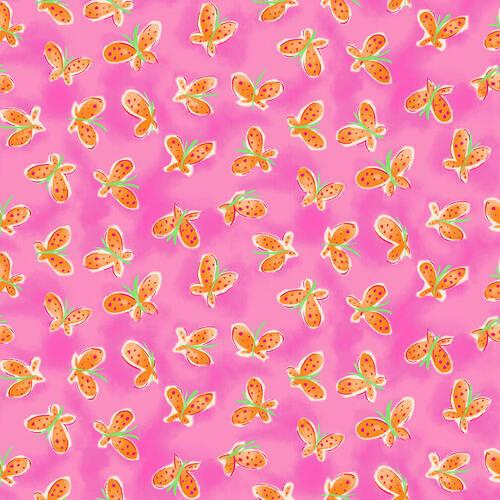 Butterflies Pink- Whimsy Daisical
