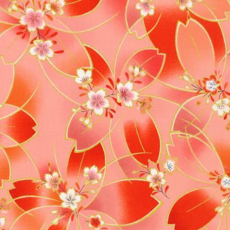 Cherry Blossoms Rose w/Metallic