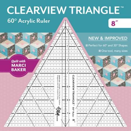 Clearview Triangle 60 Degree Ruler