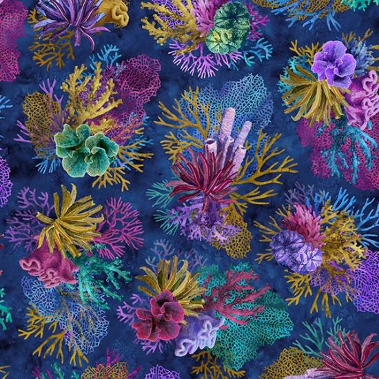 Corals - Cobalt  Tides of Color