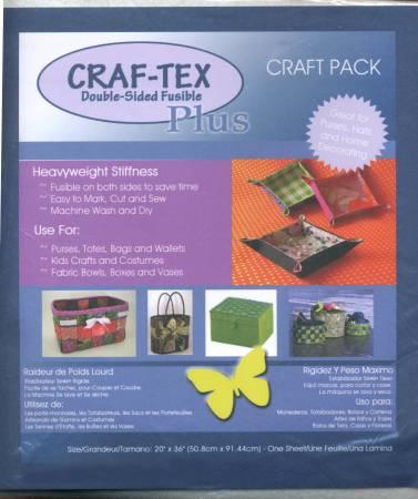 Craft-Tex Plus Double Sided Fuse Nonwoven Heavyweight