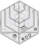 Creative Grids Hexagon Trim Tool Ruler