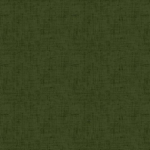Dark Green - Henry Glass - Timeless Linen Basic