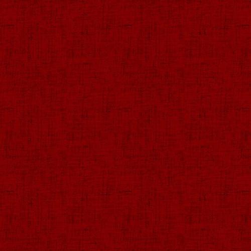 Dark Red - Henry Glass - Timeless Linen Basic