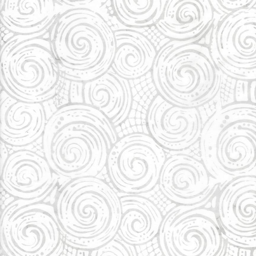 Dotted Swirls - Dove  Tonga Alabaster