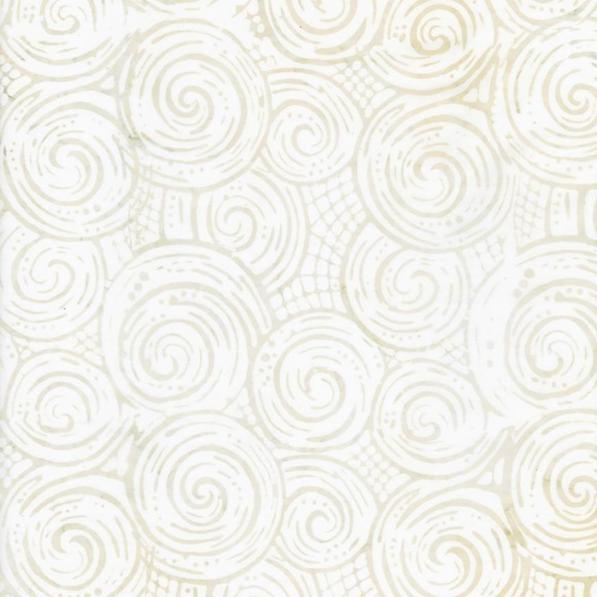 Dotted Swirls - Pearl  Tonga Alabaster