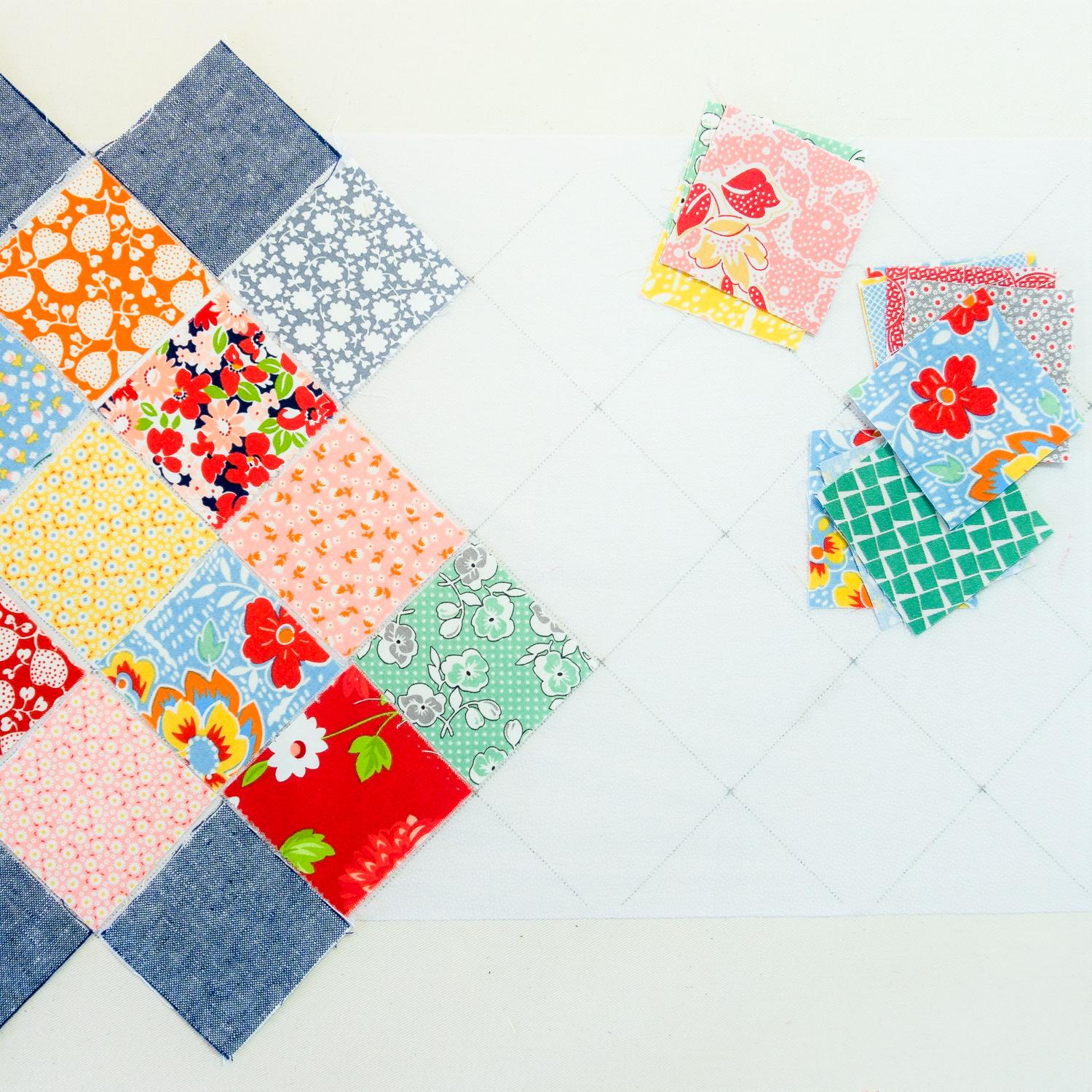Easy Piecing Grid - 1.5 Inch