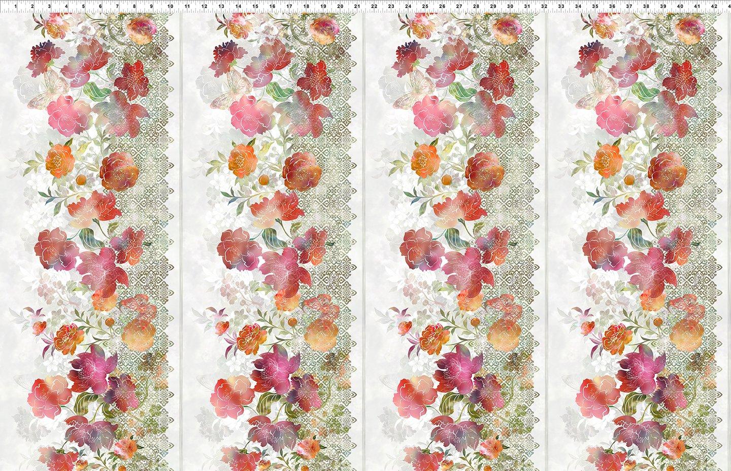 Ethereal- Floral Border