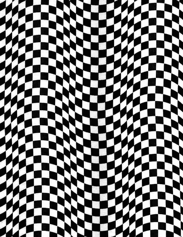 BLk-White Checkered FLag