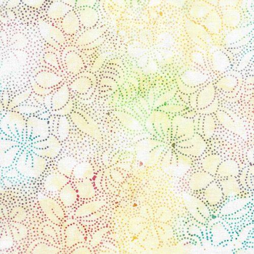 Dot Hibiscus-Rainbow
