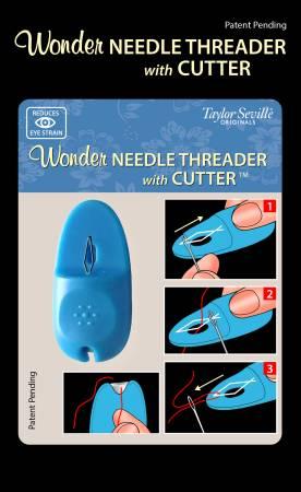Wonder Needle Threader W/cutte