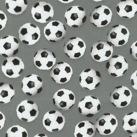 Grey Soccer Balls