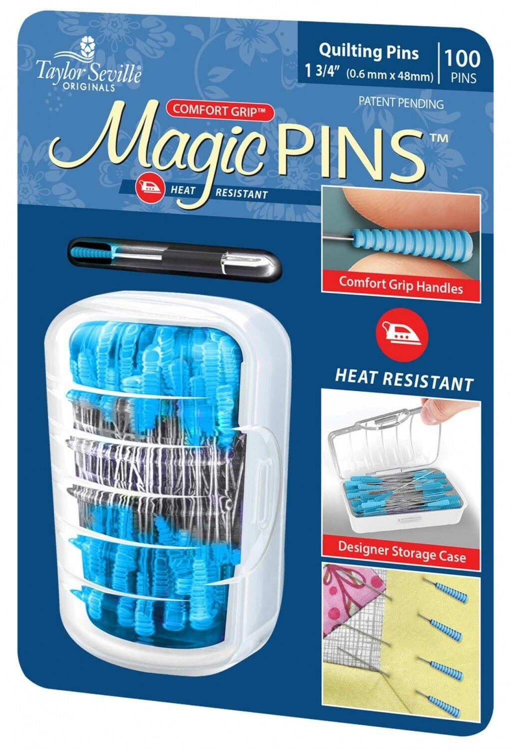 Magic Pins Fine Quilting Pins 100 count