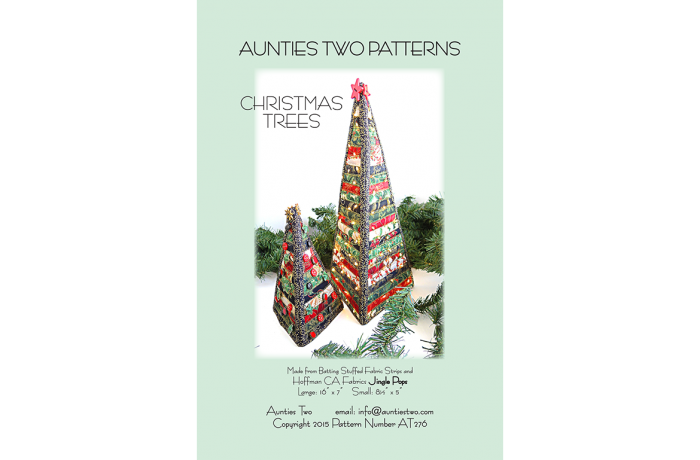 Christmas Trees Aunties Two Patterns
