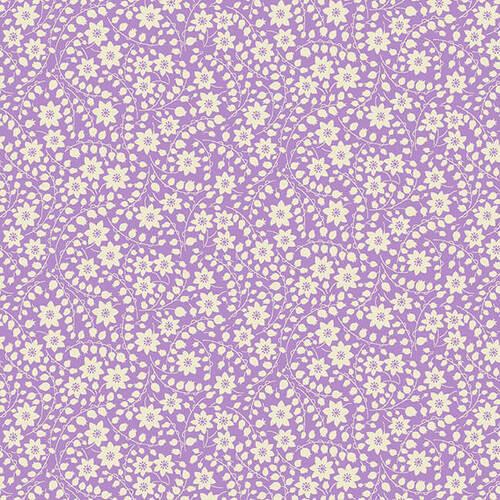 Monotone Floral - Lavender