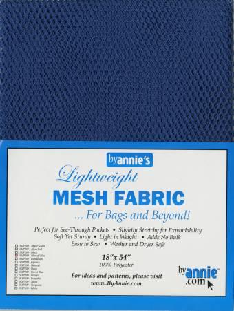 Fabric Mesh- Blastoff  Blue 18"x 54"
