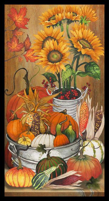 Fall Delight 24" Harvest Panel