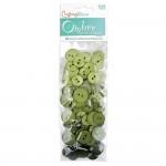 Favorite Findings Green Ombre Buttons