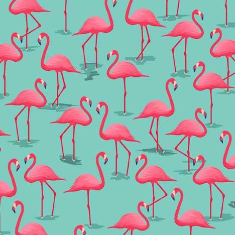 Florida Shop Hop 2023 -  Flamingoes Teal