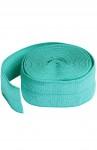 Fold-over-Elastic Turquoise 3/4 x 2 yd