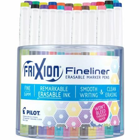 Frixion Fineliner - Individual Pen Assorted Colors