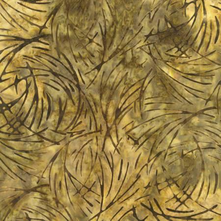 Grass - Wheat  Umber Batik