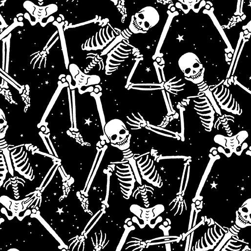 Halloween Spirit- Skeleton Crew Black