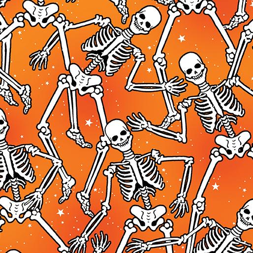 Halloween Spirit- Skeleton Crew Orange