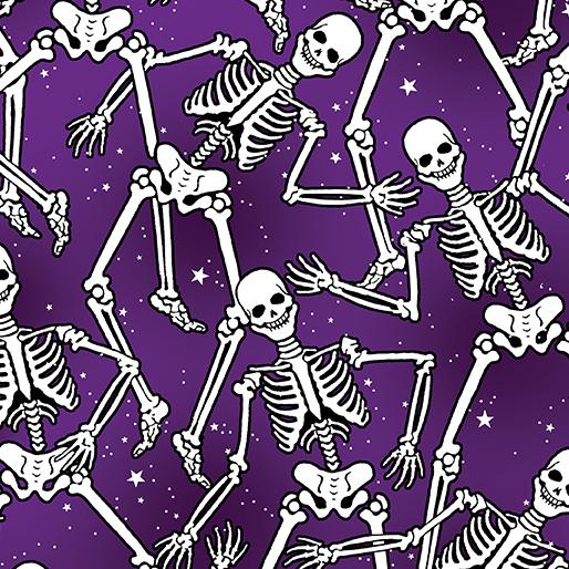 Halloween Spirit- Skeleton Crew Purple
