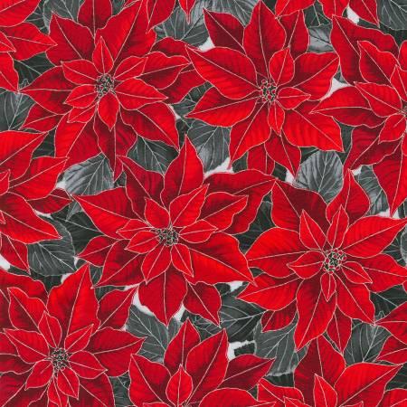 Holiday Flourish Scarlet Pointsettia