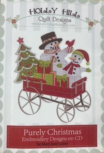 Holly Hill Purely Christmas Machine embroidery