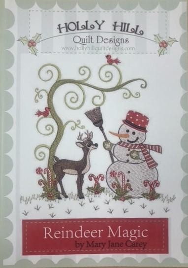 Holly Hills Reindeer Magic- Machine Embroidery