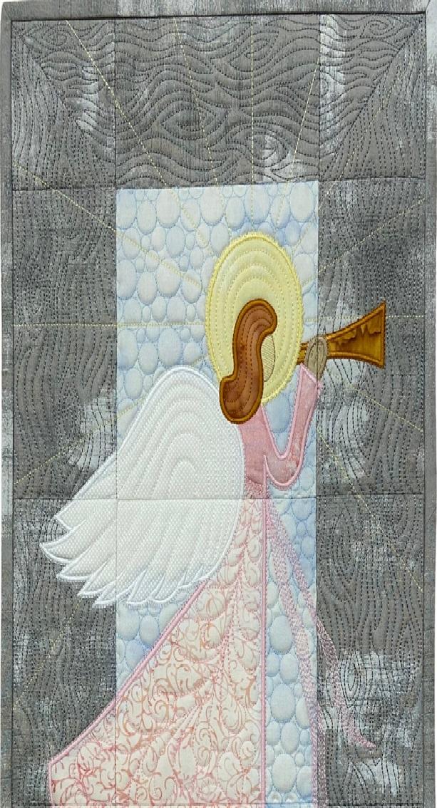 HoopSister Embroidery - Angel Wall Hanging