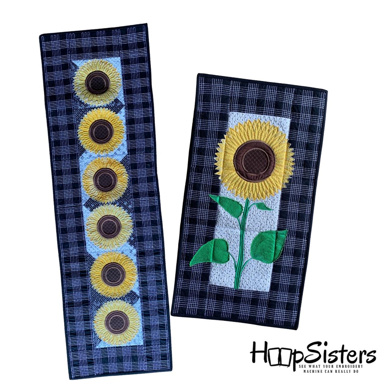 HoopSister Embroidery - Sunflower Collectiion Wall Hanging