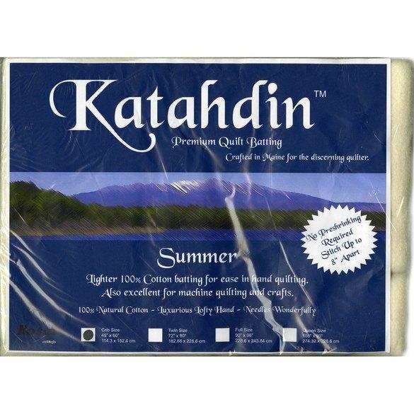 Katahdin Premium Quilt Batting - Crib 45"x60"