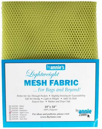 Mesh Fabric- Apple Green
